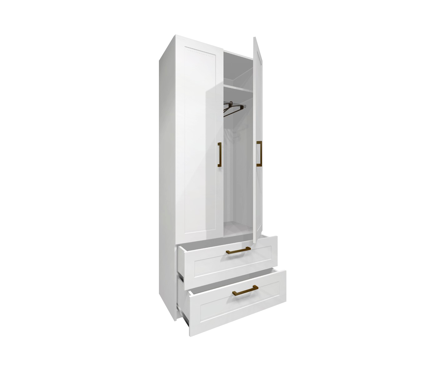 Шкаф “Нео” 80х50х210 см (с ящиками) Image 2