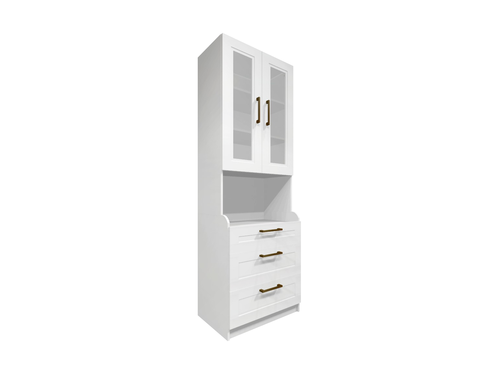 Антресоль “Нео” на комод 70х126х40 см Image 4
