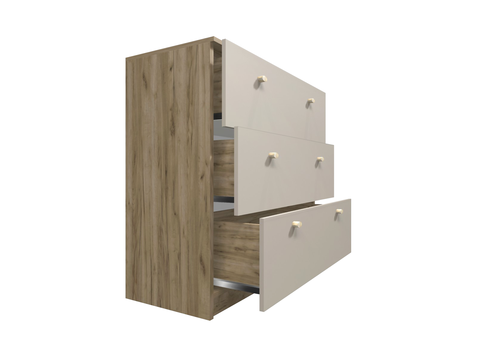 Комод «Кашемир» 78х95х46 см (3 ящика) Image 2