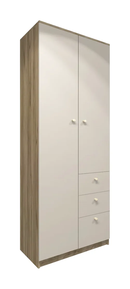 Шкаф «Кашемир» 75х50х210 cм (штанга,ящики)